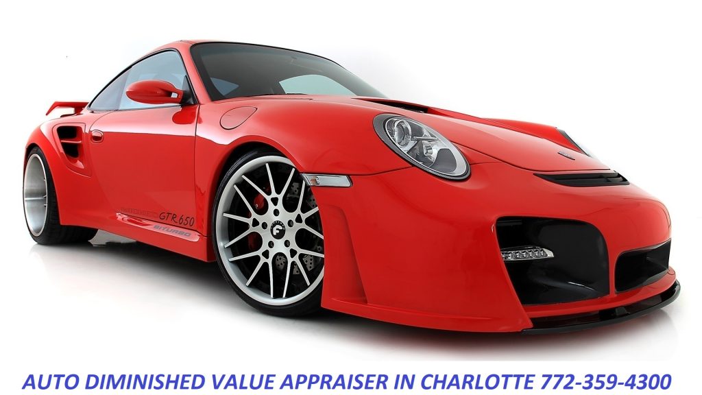 Auto diminished value appraiser in Charlotte, NC.